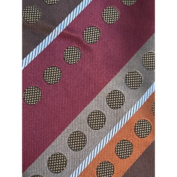 Bcbg Attitude Hand Made 100% Imported Silk Men’s Neck Tie Made In China - Picture 9 of 9